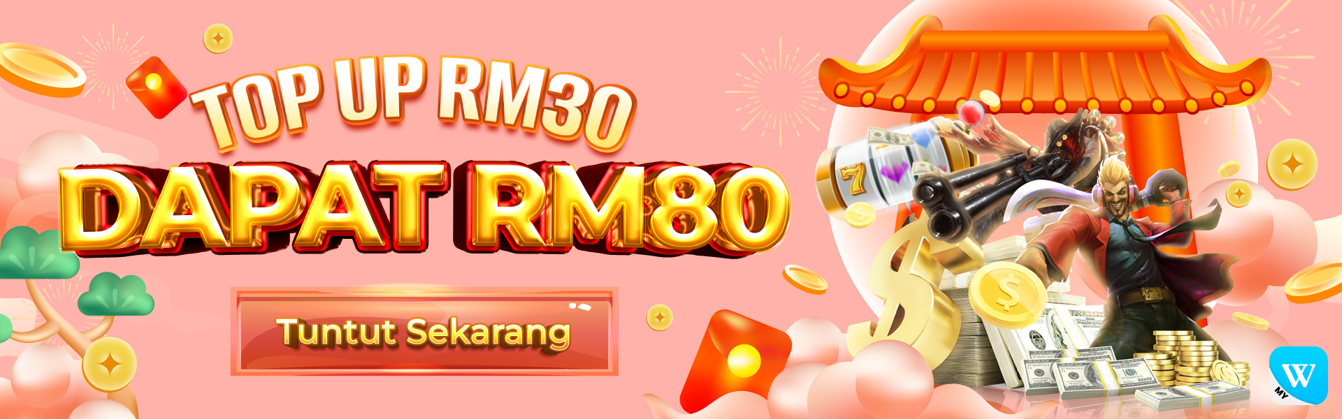 Winbox Top Up RM30 Get RM80